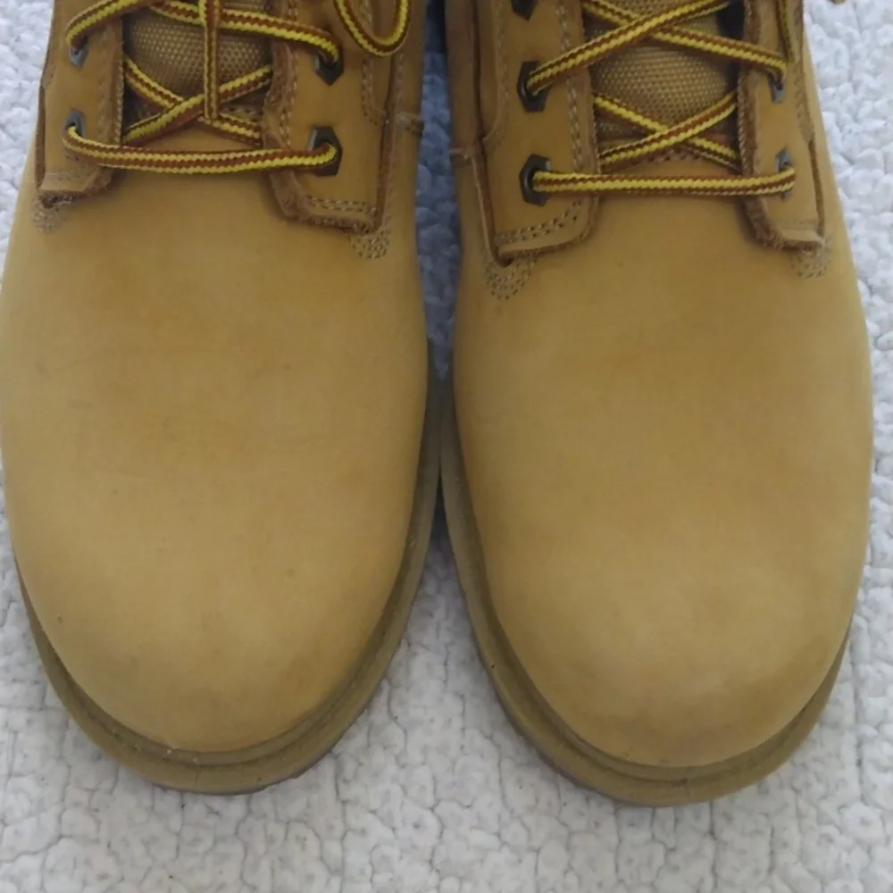 Eddie Bauer Tan Nubuck Leather Boots (Waterproof/Thinsulate Lining) 10.5 M